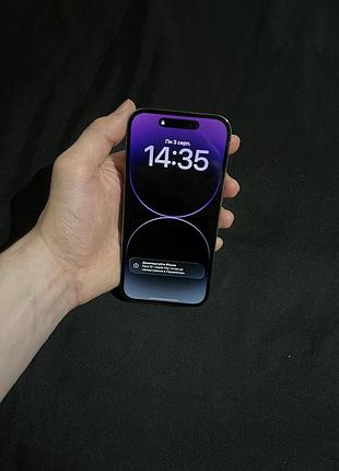 Apple iphone 14 pro 128gb deep purple (esim) [86%] + чохол з magsafe + шнур lightning 2