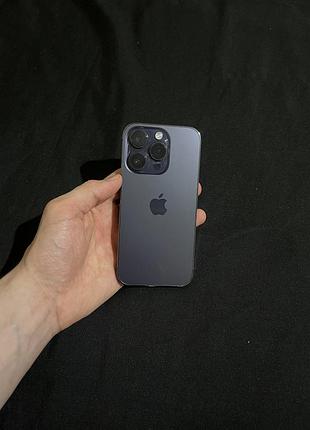 Apple iphone 14 pro 128gb deep purple (esim) [86%] + чохол з magsafe + шнур lightning