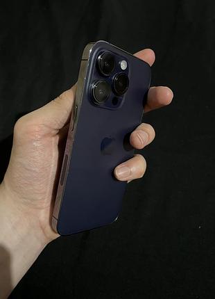 Apple iphone 14 pro 128gb deep purple (esim) [86%] + чохол з magsafe + шнур lightning 4