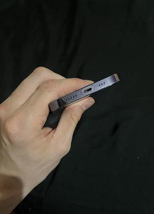 Apple iphone 14 pro 128gb deep purple (esim) [86%] + чохол з magsafe + шнур lightning 7