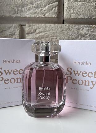 Жіноча туалетна вода від bershka sweet peony 100 мл