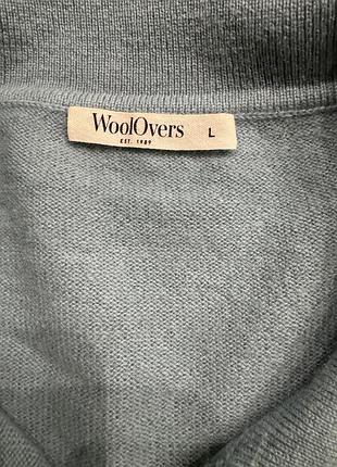 Кашемировая кофта поло woolovers 7