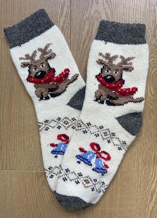 Носки женские вязаные из ангоры