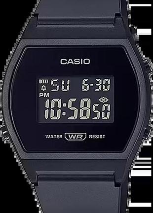 Годинник унісекс casio timeless collection lw-204-1bef з підсвіткою