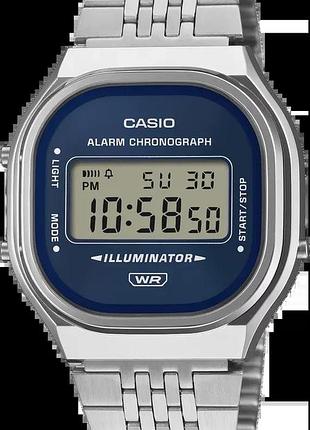 Часы унисекс casio vintage iconic a140we-2aef с подсветкой