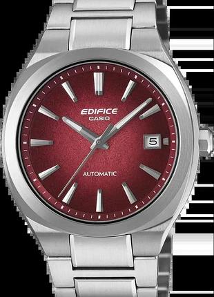 Часы мужские casio edifice automatic efk-200d-4aer сапфировое стекло стальной корпус водозащита 100 м красный циферблат