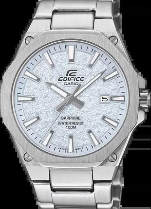 Часы мужские casio edifice classic efr-s108de-2avuef сапфировое стекло стальной корпус водозащита 100 м голубой циферблат