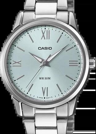 Годинник жіночий casio timeless collection ltp-1303dd-2a блакитний циферблат