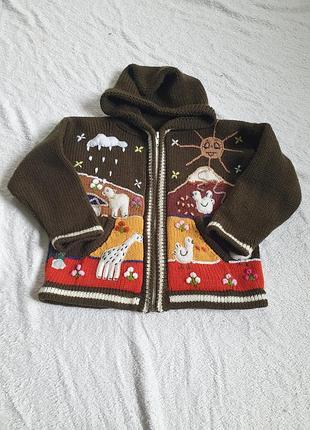 Кофта для мальчика 3-4 лет