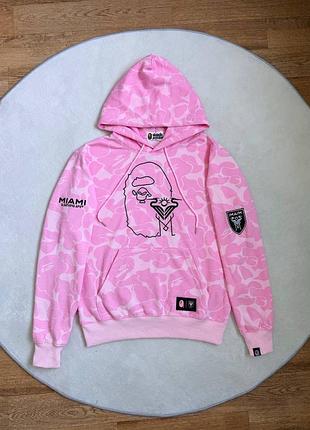 🔥худі bape miami pink