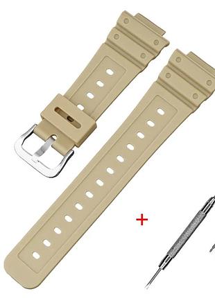 Ремінець modfit ремінець для casio g-shock ga-2100/2110 beige si