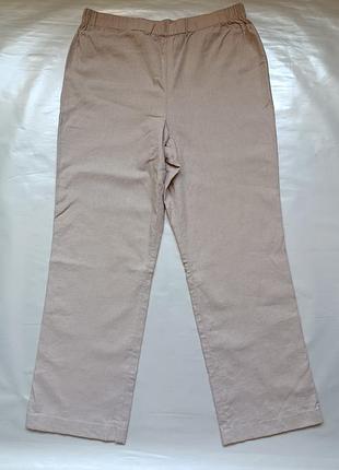 Брюки из льна