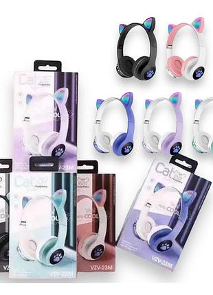 Беспроводные наушники 'котики' cat ear viv-23 bluetooth с подсветкой