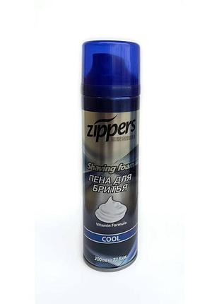 Піна для гоління zippers cool з ефектом прохолоди