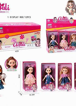 Кукла aiyali play series №3008-7 с подвижными суставами и очками 19 см