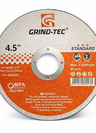 Отрезной диск 115×1,0×22 мм для металла grind-tec 4,5"
