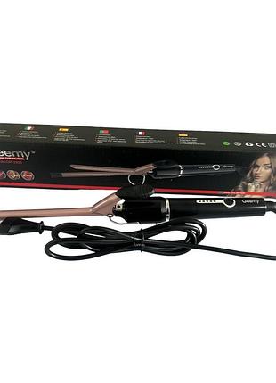 Плойка для волосся geemy gm-2825 — для пружних локонів та м'яких хвиль