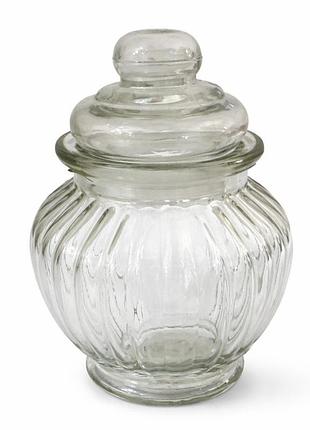 Стеклянная банка для хранения специй и сыпучих продуктов g0011 13×9 см