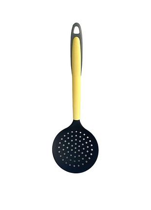 Ложка №2310-3 термостійка нейлонова з сіткою, ергономічна 34×11,5 см