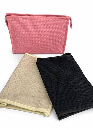 Косметичка прямоугольная из pu №811, 23×15×6,5 см, 4 цвета