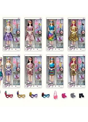 Лялька «вечір танців» shimmering fashion №3377-331 — комплект із аксесуарами