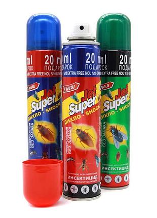 Аэрозоль дихлофос jet super 220ml турция синий без запаха