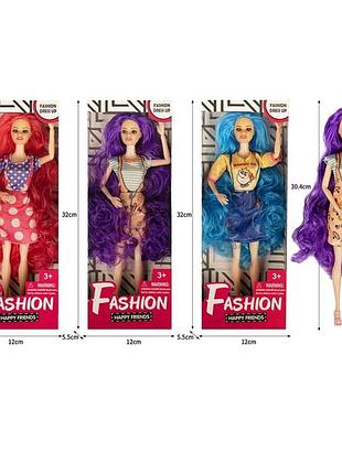 Лялька-модниця theme fashion trend 3377-357, 12×32 см з довгим волоссям