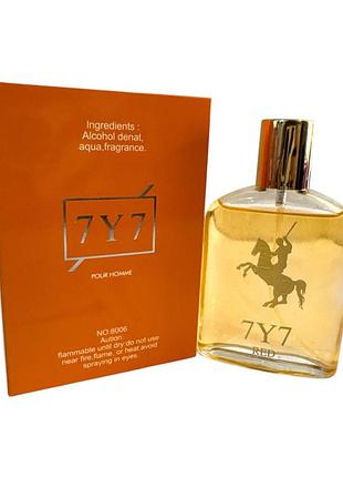 Мужские духи 7y7 red pour homme 100 мл №8006 — древесно-пряный аромат