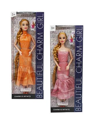 Лялька dx746 charm girl — колекційна модниця у вечірній сукні