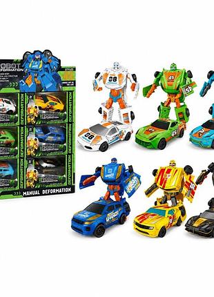 Іграшкова машинка-трансформер deformation mecha 2в1 168-68 (15,5×9 см)