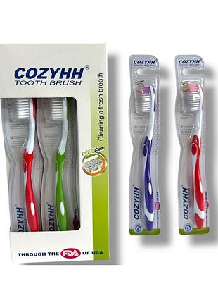 Зубна щітка №305 доросла з ергономічною ручкою