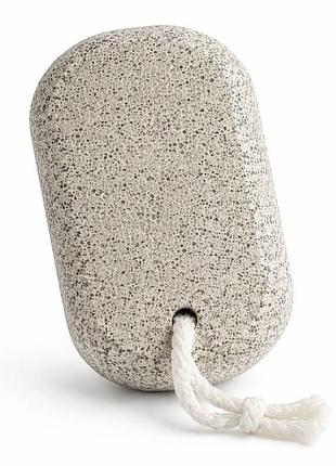 Пемза педикюрна прямокутна з мотузкою біла (9,5×6×3) см №963