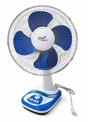Настільний вентилятор 16” desk fan (st-2009) з підсвіткою, таймером та 3 режимами