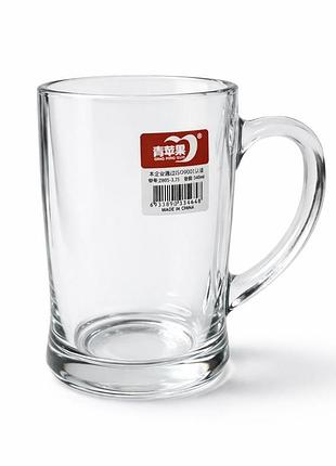 Пивна склянка 340 мл, 12×7,7 см №zb05-375