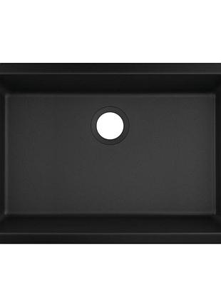 Кухонна мийка кам'яна hansgrohe 43432170, чорний