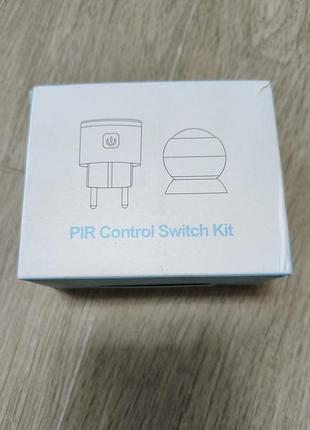 Розумна розетка з датчиком руху pir control switch kit, бездротовий вимикач розетка з pir-датчиком
