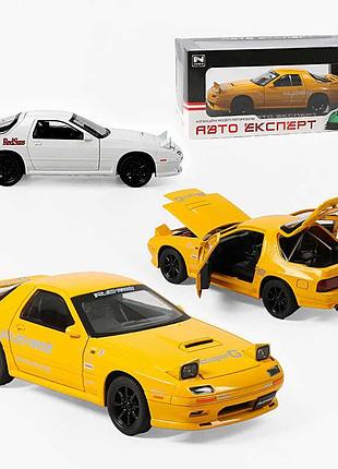 Дитяча модель автомобіля g 8971-14 масштабу 1:24 з підсвічуванням, звуковими ефектами та відкривними дверима