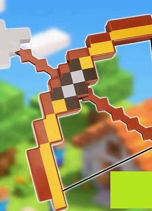 Игровой лук 052-22 d с пестрым пиксельным дизайном 216/2