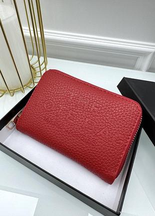 Кошелек марк джейкобс женский , кошелек marc jacobs красный - lux качество