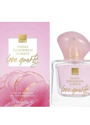 Парфюмная вода женская avon tta love quartz 50 мл