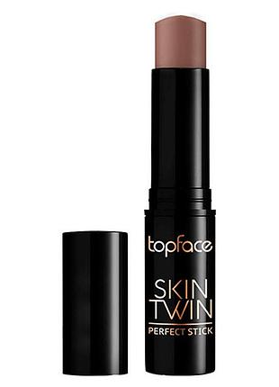 Стік для контурингу обличчя topface skin twin pt562 №02 top chic олівець для макіяжу кремовий