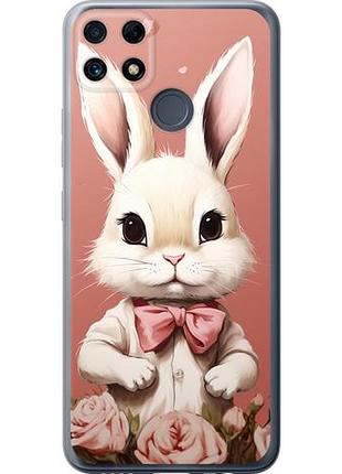 Чехол на realme c25 зайчик из силикона fch_0159471