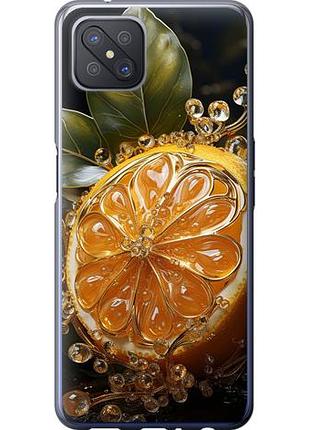 Чехол на oppo a92s лимон из силикона fch_0167632