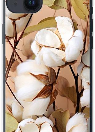 Чехол на iphone 14 plus хлопок из силикона fch_0157295