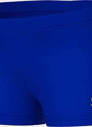 Плавки шорты для мальчиков arena logo kids boy short синий, желтый дит 116 см 003612-803 116 см