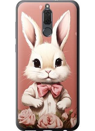Чехол на huawei mate 10 lite зайчик из силикона fch_0168172
