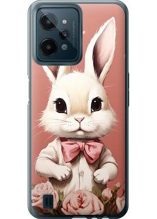 Чехол на realme c31 зайчик из силикона fch_0159401