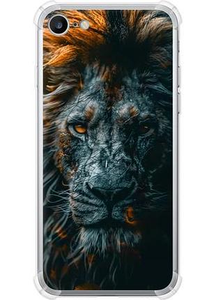 Чехол на iphone 8 лев в сумерках из силикона fch_0162211