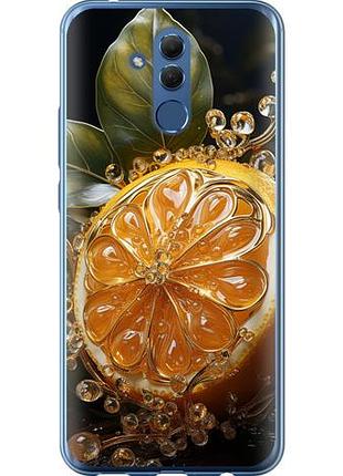 Чехол на huawei mate 20 lite лимон из силикона fch_0167601