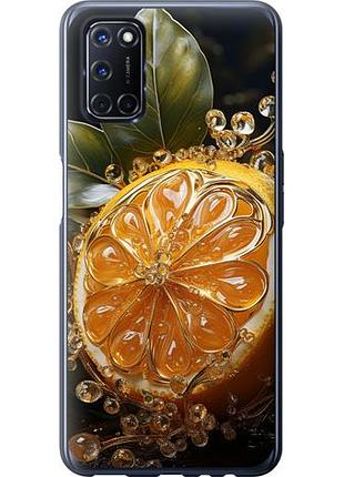 Чехол на oppo a52 лимон из пластика fch_0167606